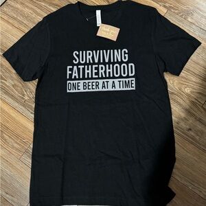 Men's Black Graphic T-Shirt